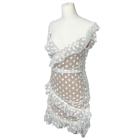 Majorelle Bandit White  Lace Dress in XL - Picture 7 of 10